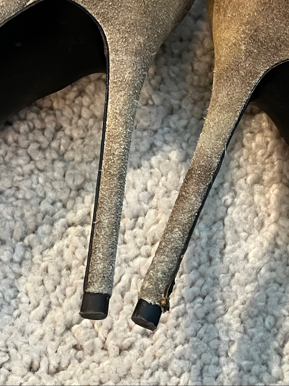 Giuseppe Zanotti High Heels Suede Ankle Bootie Studded Side Zip Laces EU 37/US 7 - Picture 8 of 16